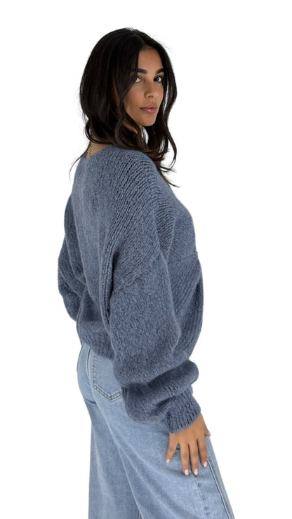 Paola Blue Sweater