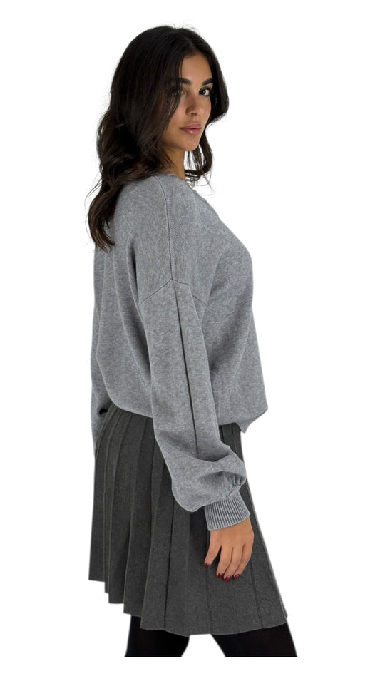 Manal Grey Sweater