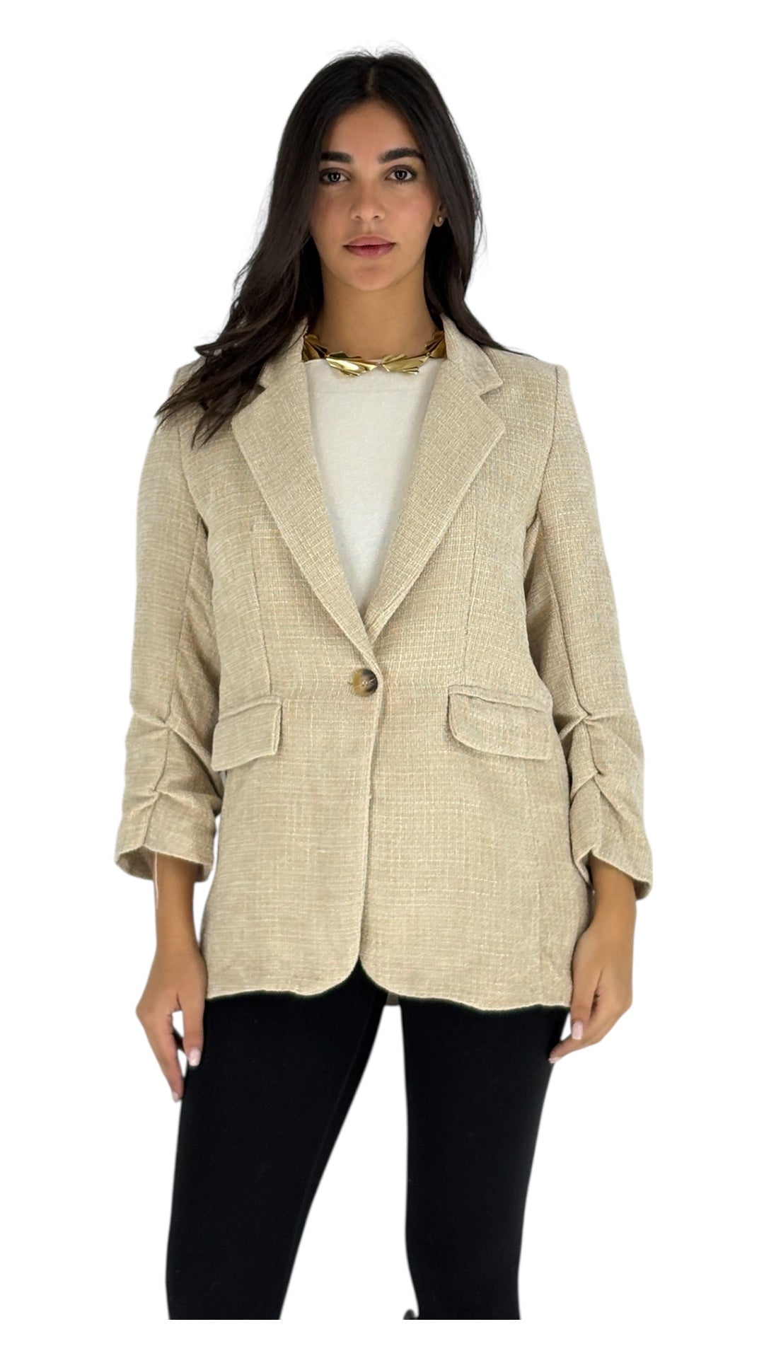 Livia Cream Blazer