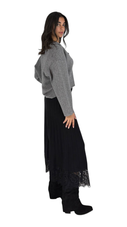 Vidya Black Skirt