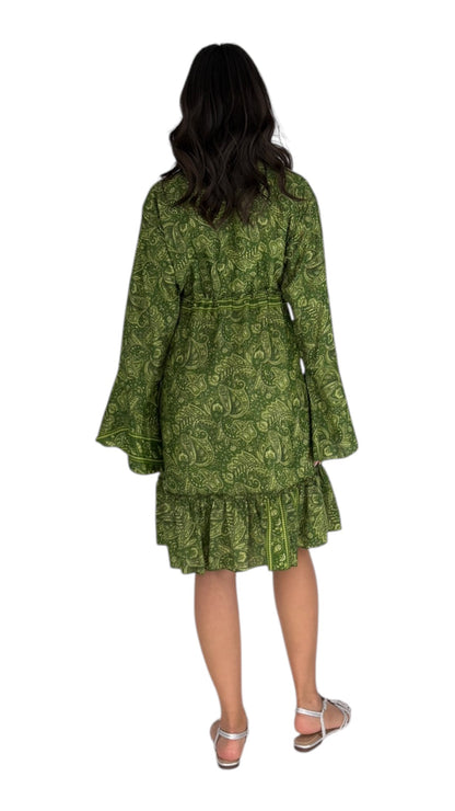 Sahar Green Dress
