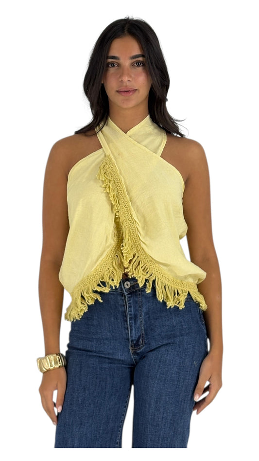 Lucia Yellow Top