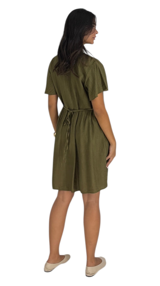 Karla Olive Green Dress