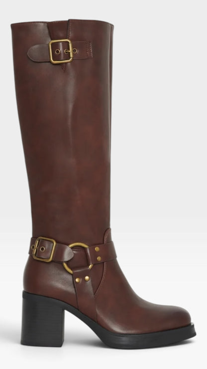 Binka High Boots With Buckles
