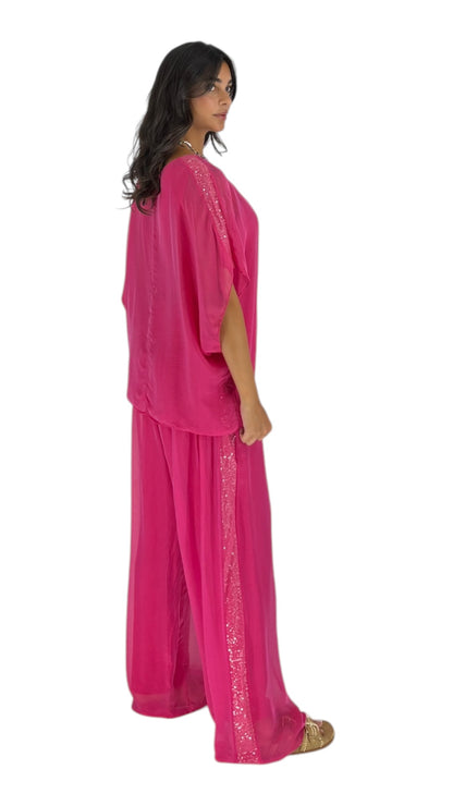 Alia Fuchsia Pants