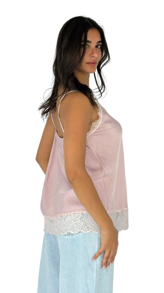 Gaelle Pink Camisole