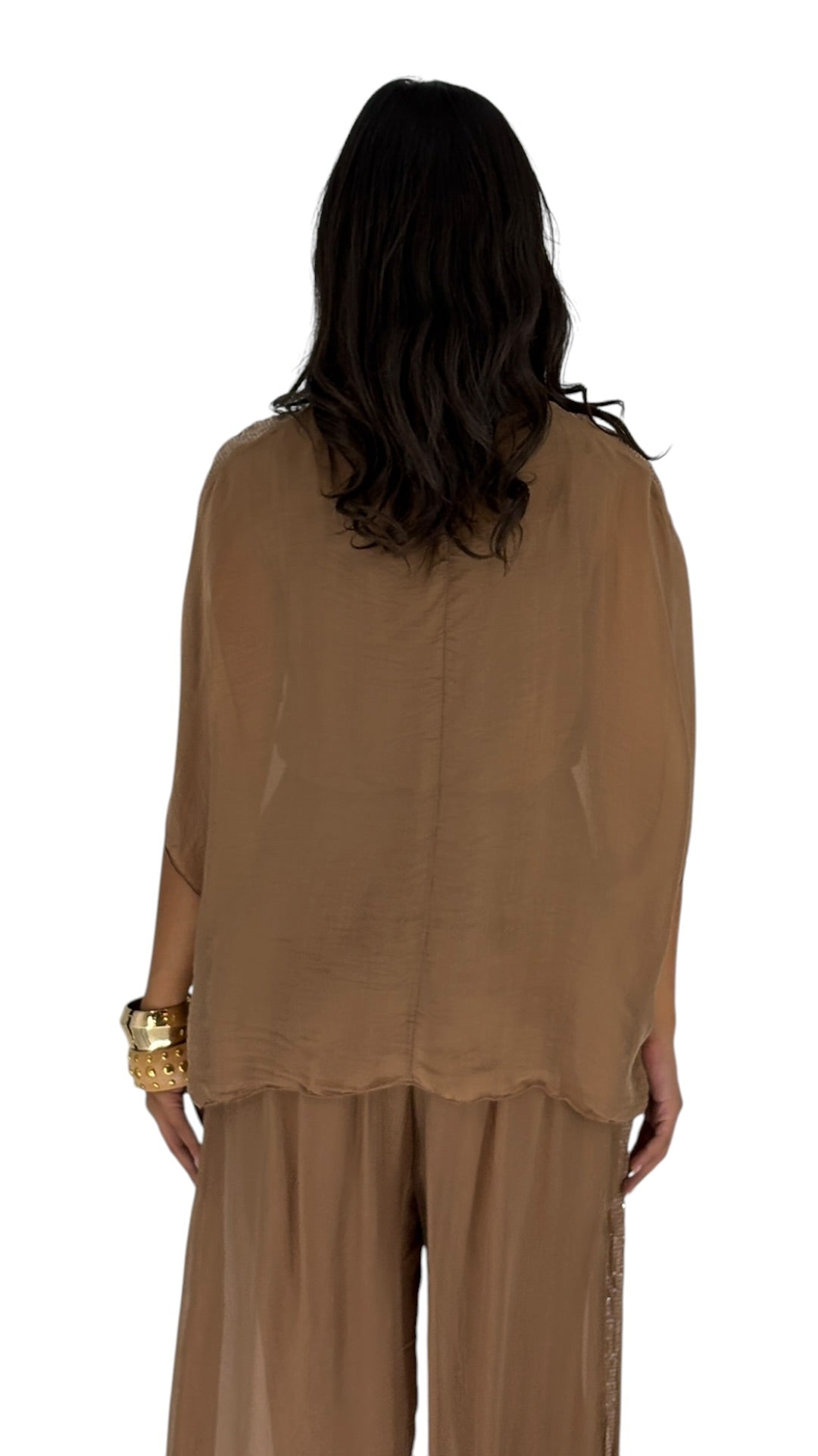 Alia Camel Top