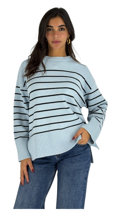 Batoul Blue Sweater