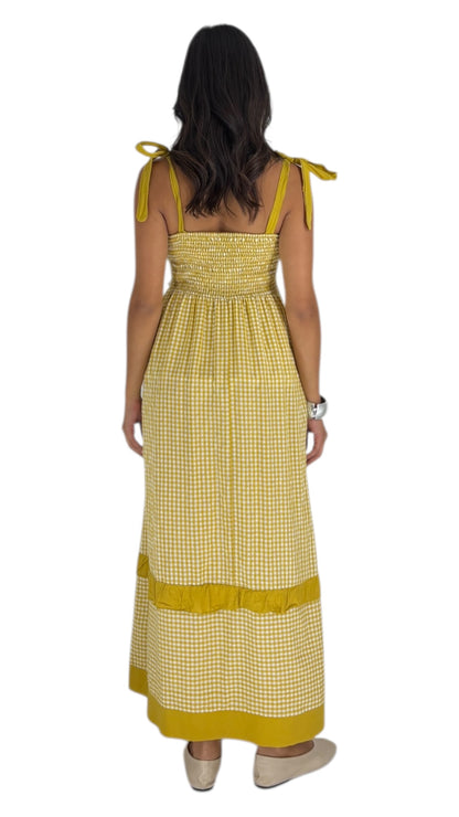 April Yellow Dress