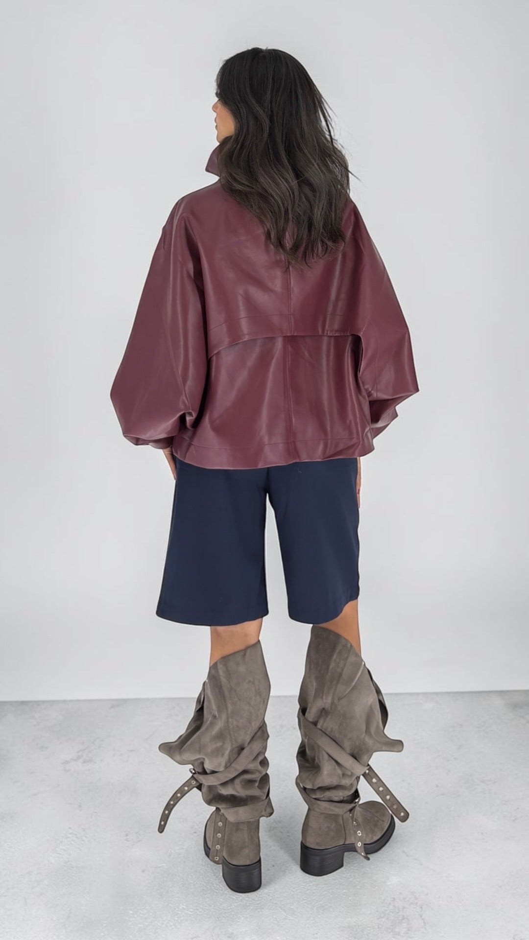 Rozan Burgundy Jacket