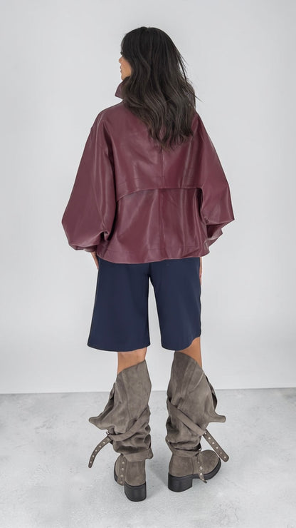 Rozan Burgundy Jacket