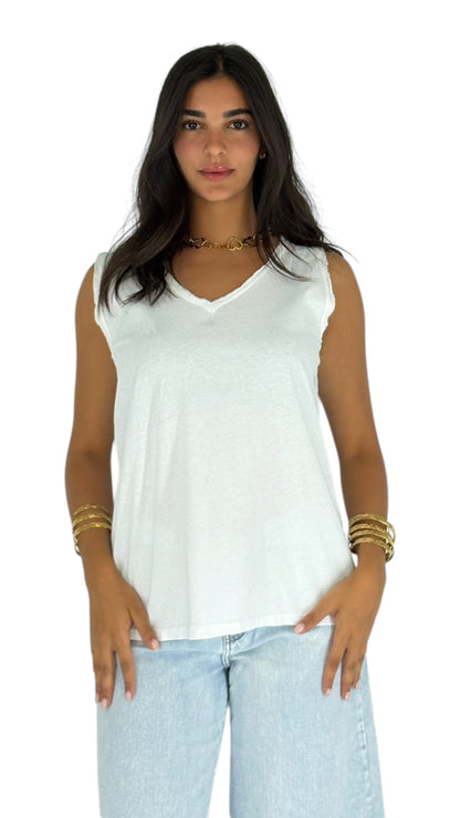 Maribel White Top