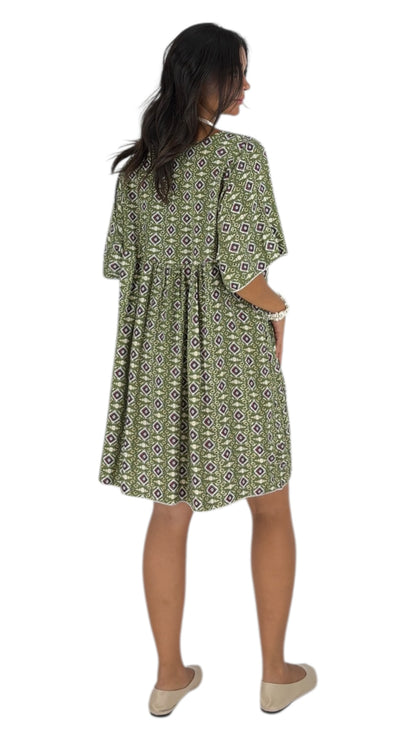 Owen Kaki Dress