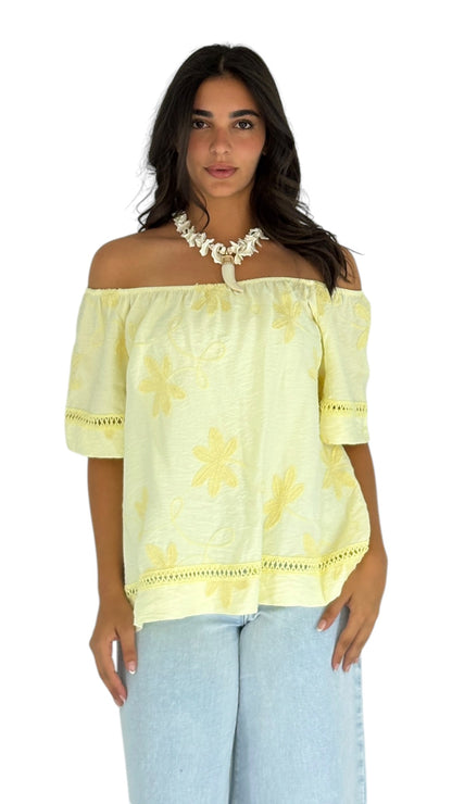Mari Yellow Top