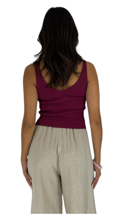Lian Mauve Top