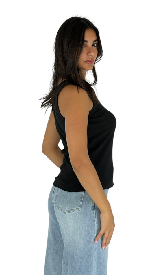 Eliana Black Top