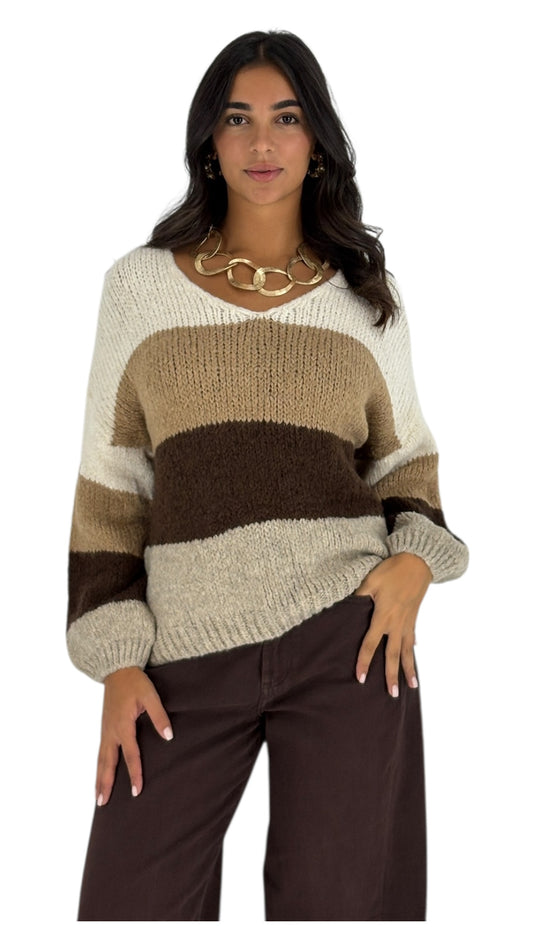 Gavin Beige Sweater
