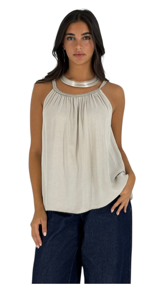 Zosia Beige Top
