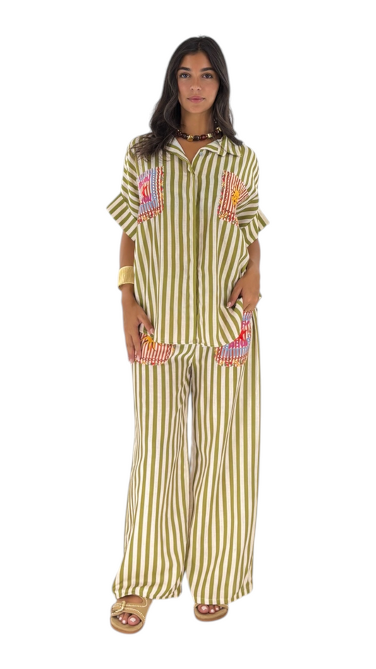 Rand Chartreuse Pants