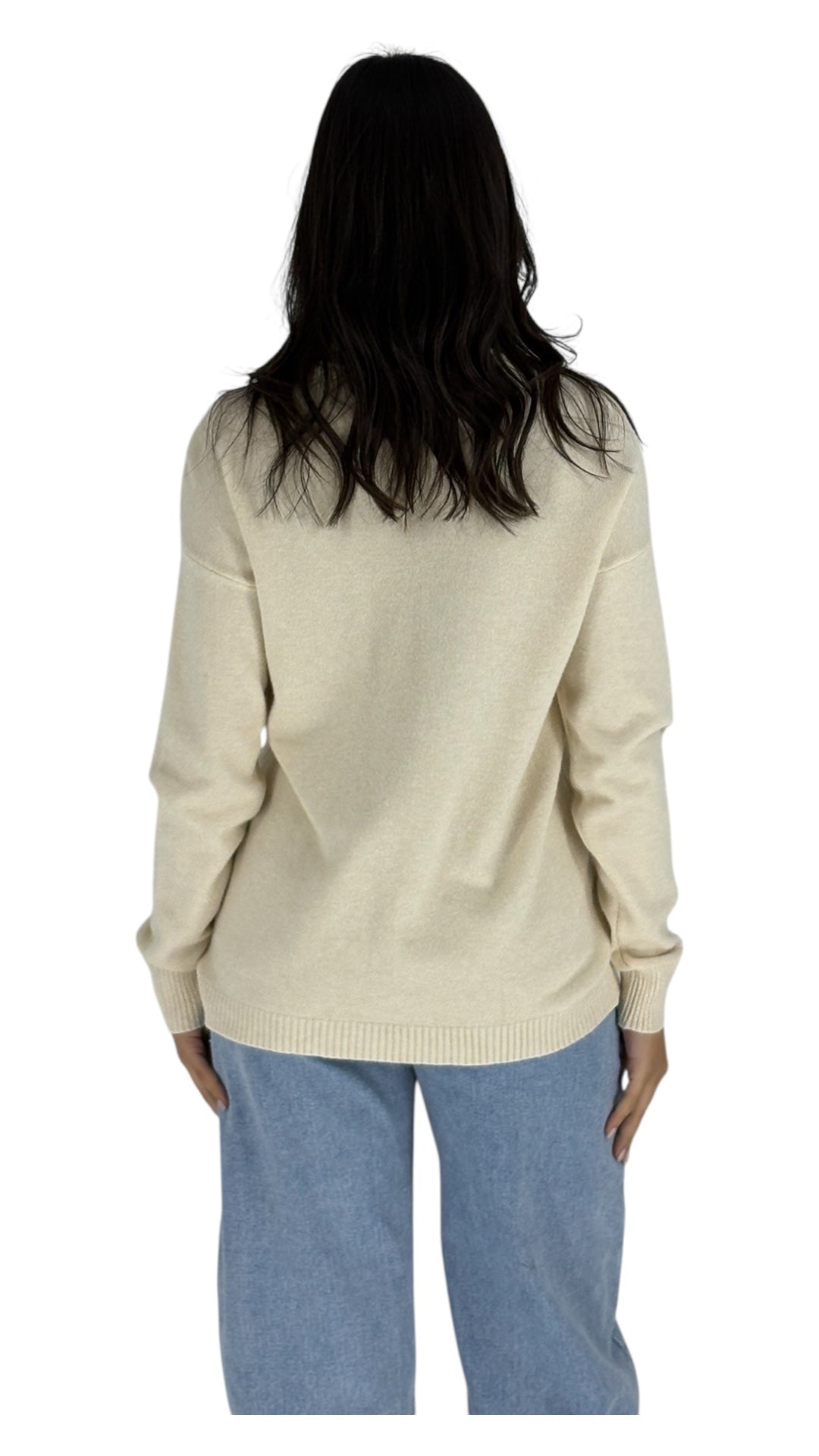 Theo Cream Sweater