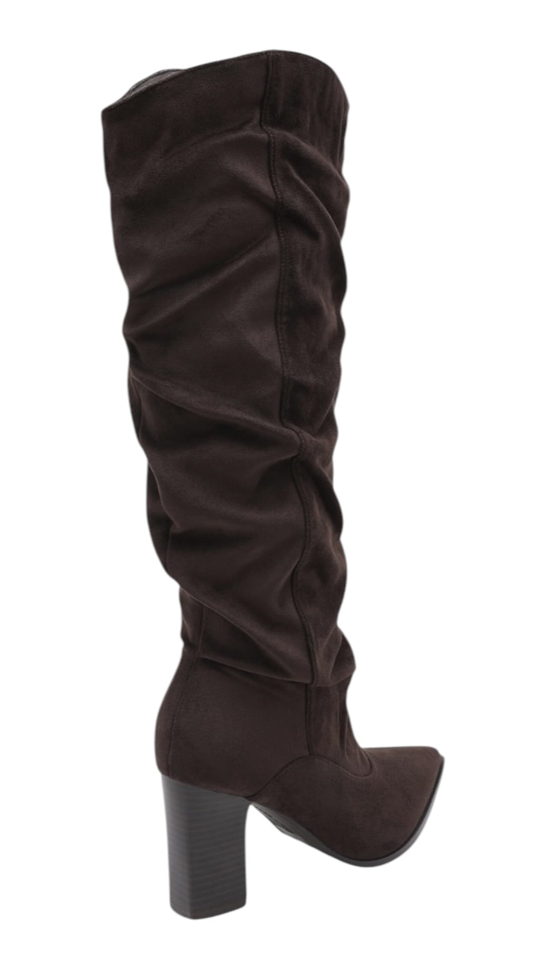 Julan High-Heeled Ruched Boots