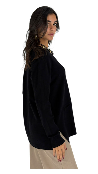 Mircel Black Cardigan