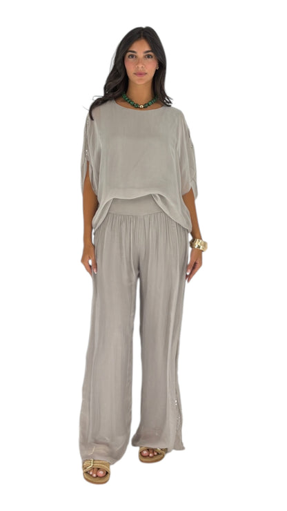 Alia Taupe Pants