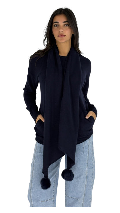 Theo Navy Sweater