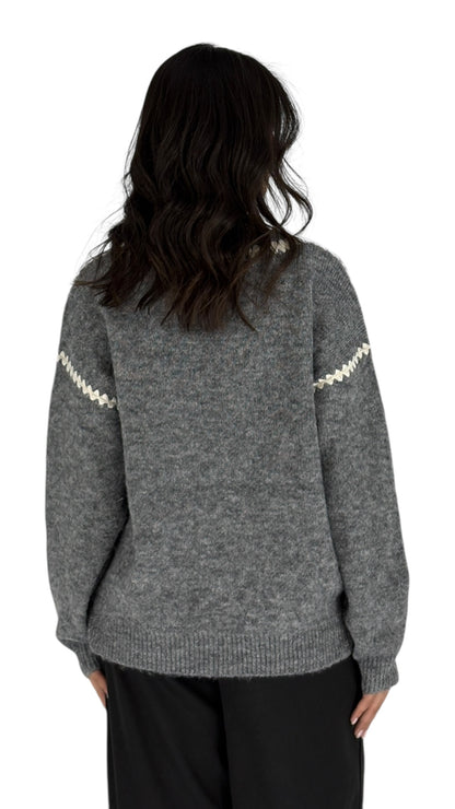 Donia Grey Sweater