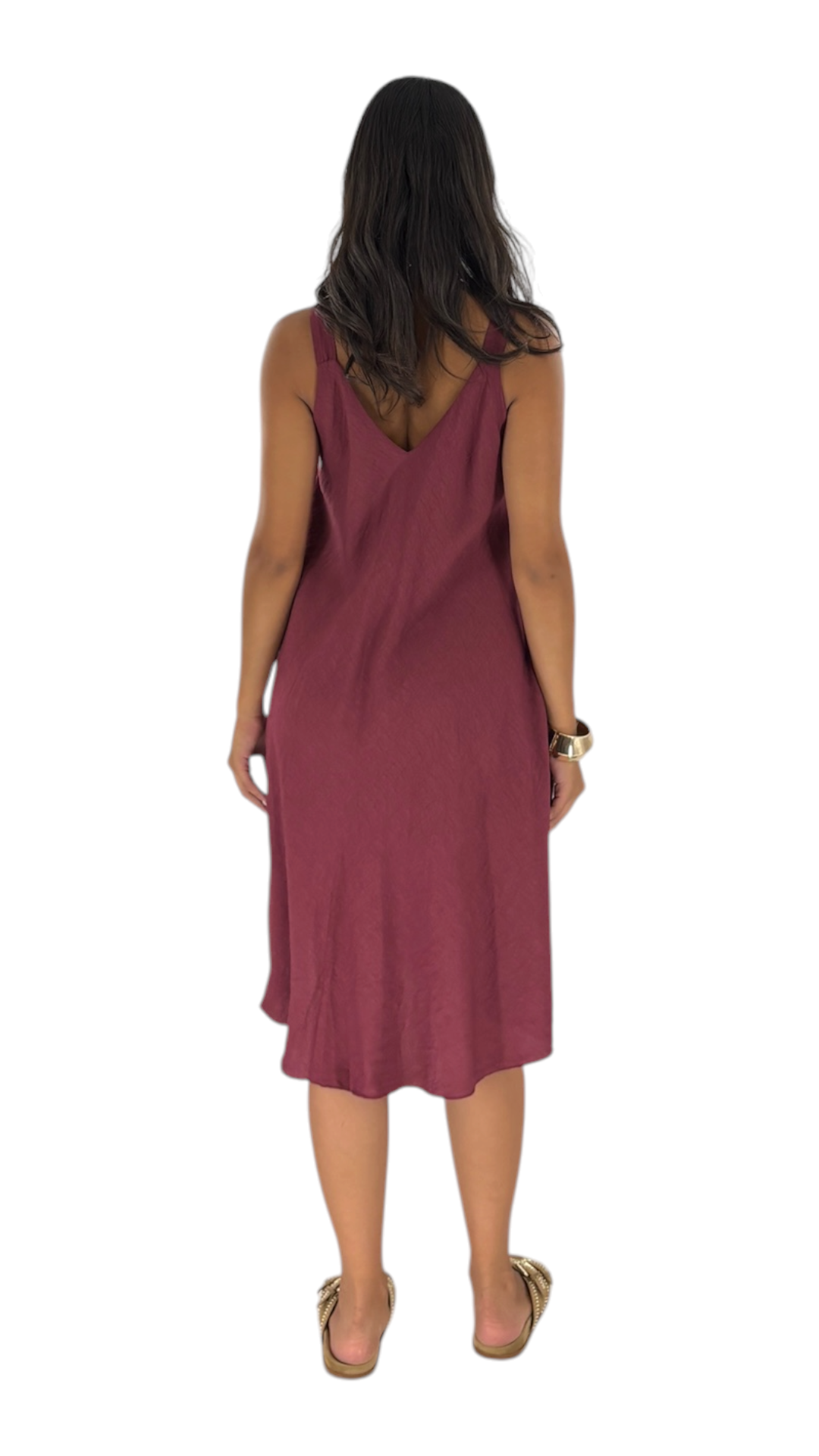 Lana Maroon Dress