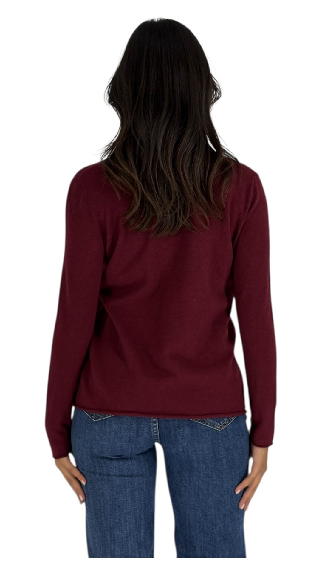 Luther Burgundy Top
