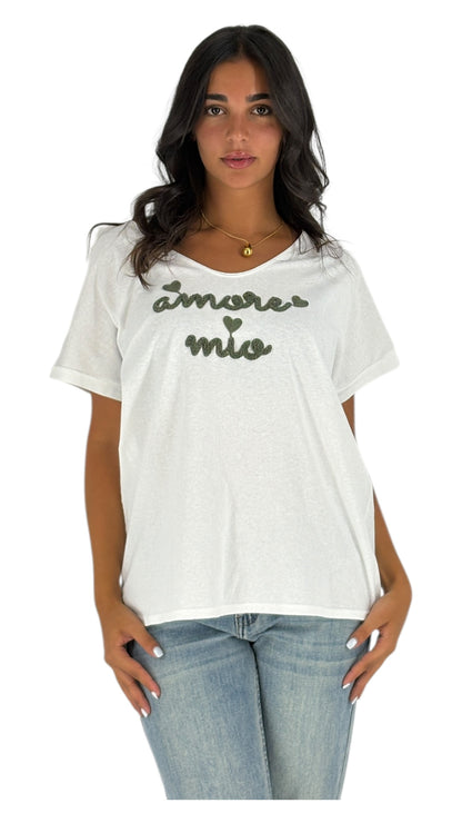 Amore Kaki T-shirt