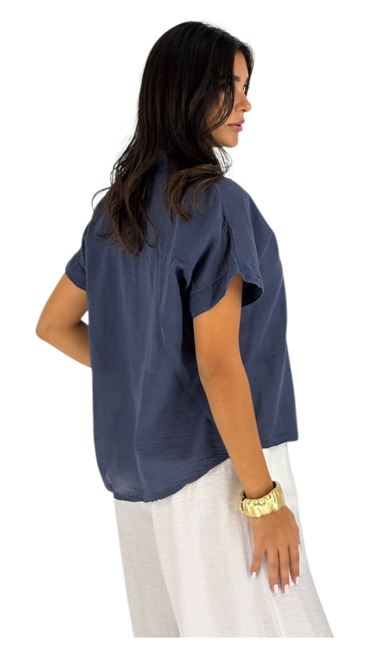 Rani Navy Shirt