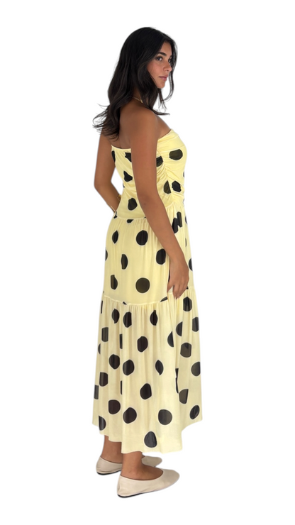Dunia Yellow Dress