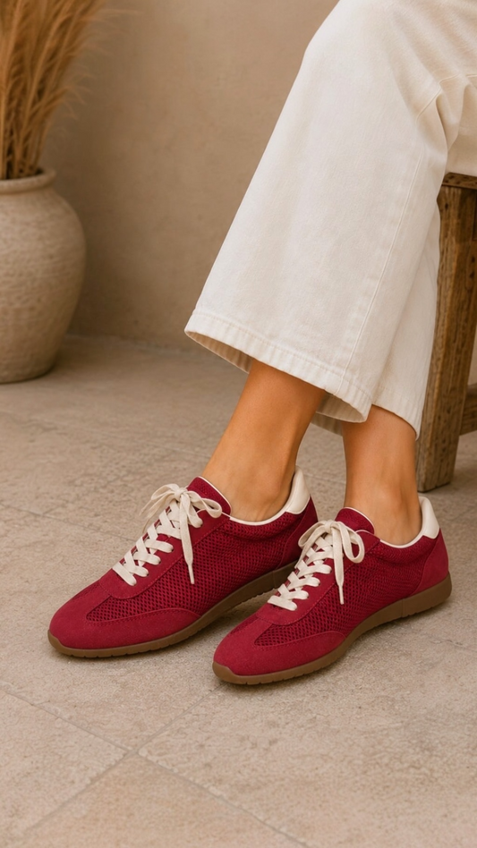 Rita red sneakers