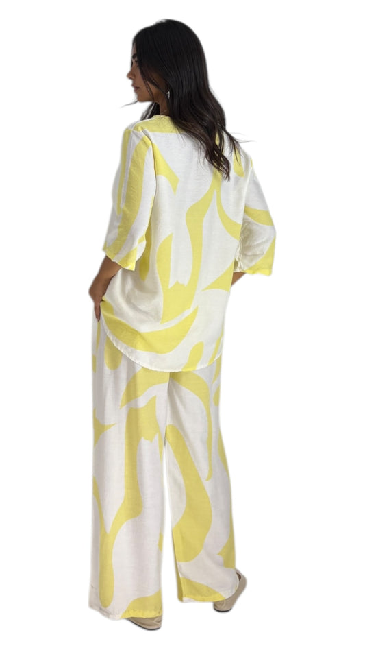 Zaho Yellow Pants