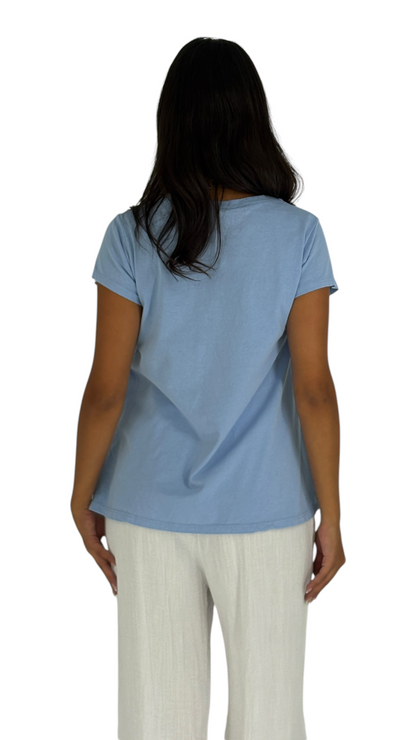 Rania Blue T-Shirt