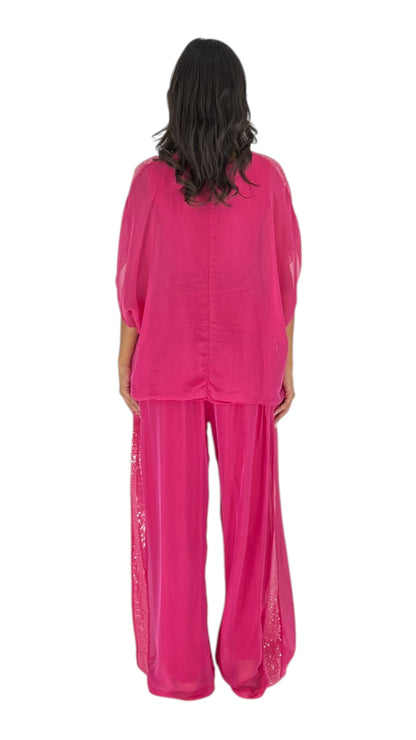Alia Fuchsia Pants