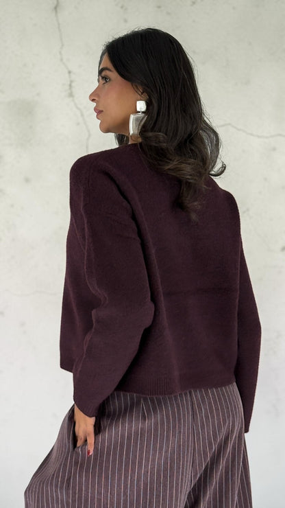 Mars Toggle-Button Cardigan