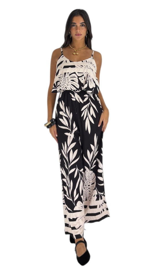 Seina Black Jumpsuit