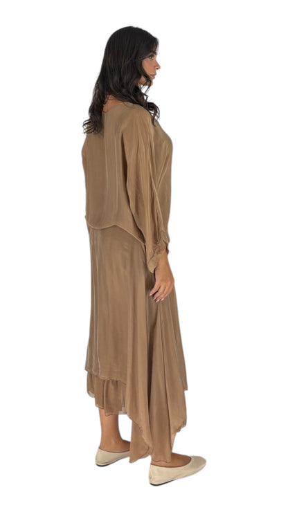 Mena Camel Skirt