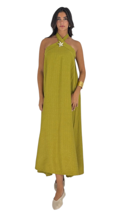 Losif Lime Dress