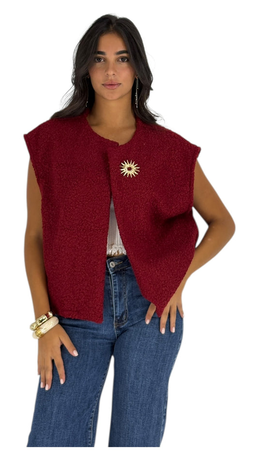 Clover Red Vest