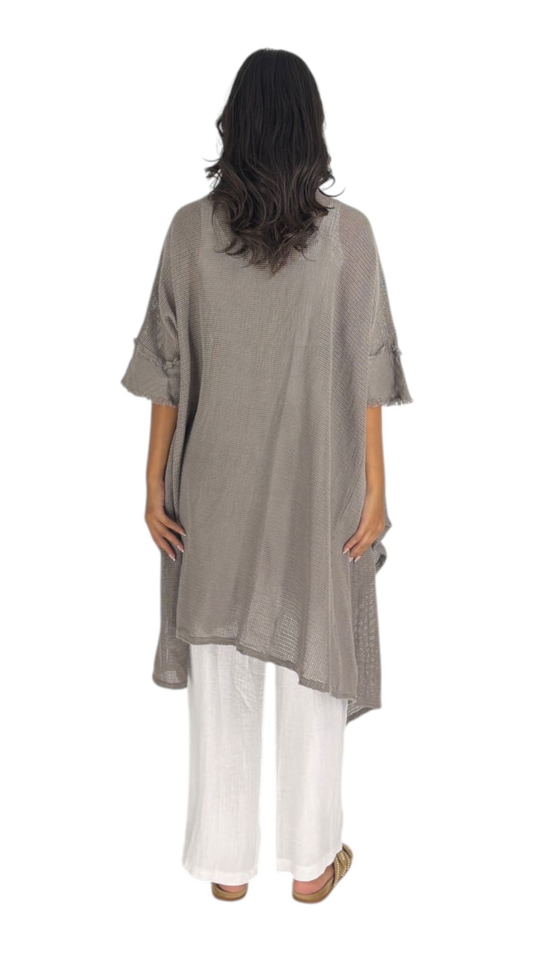 Noor Taupe Cardigan