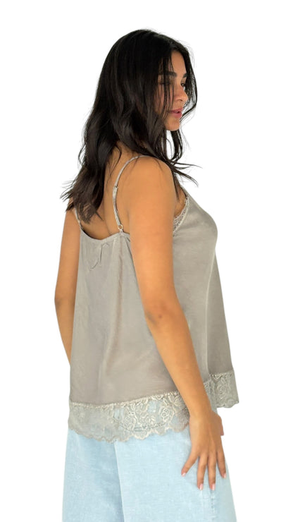 Gaelle Kaki Camisole