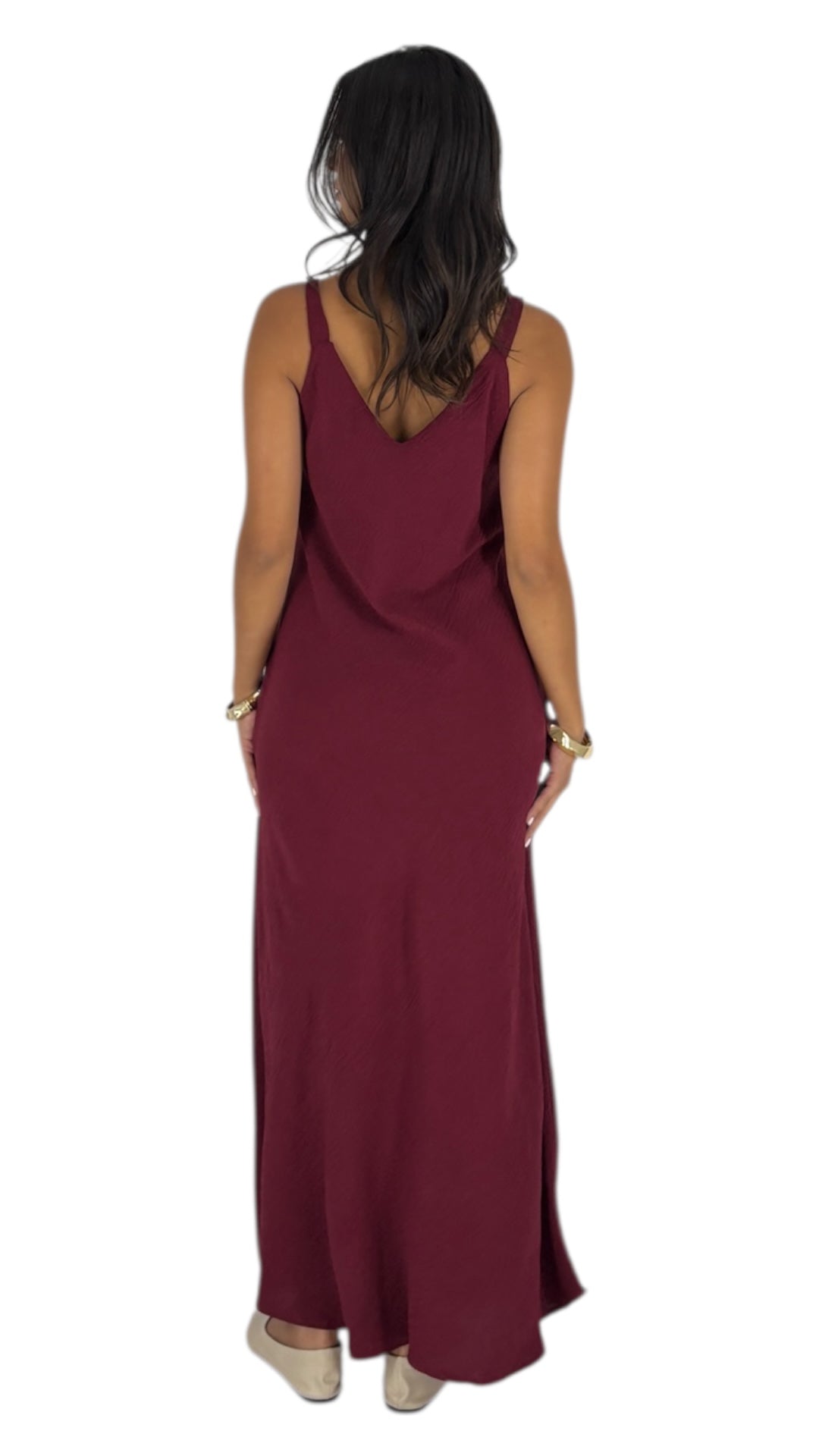 Mizor Maroon Dress
