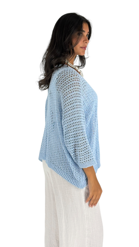 Arjet Blue Cardigan