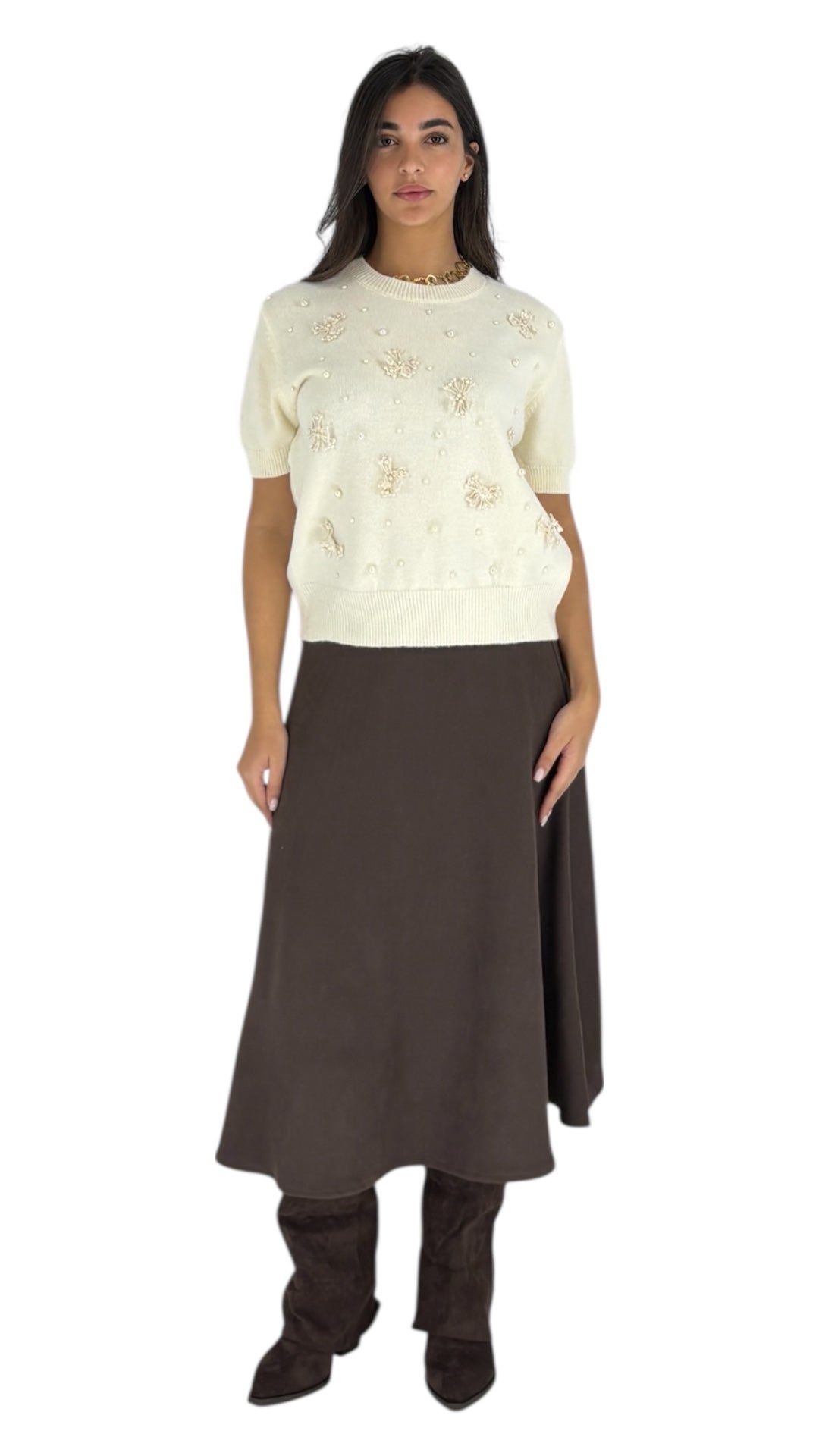Renata Brown Skirt