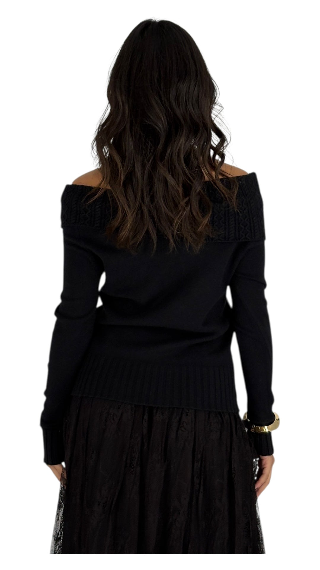 Dalida Black Sweater
