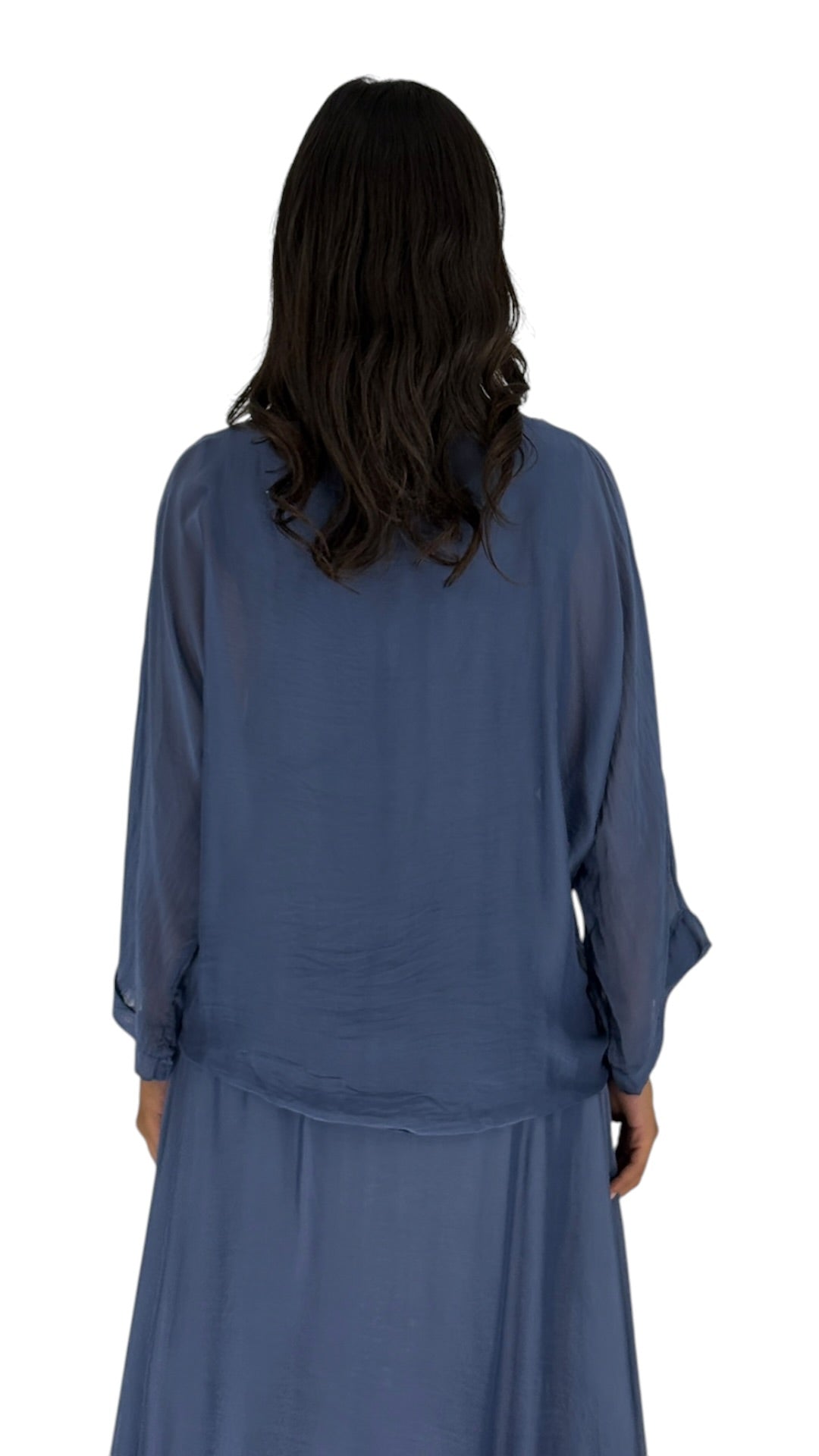 Mena Blue Top
